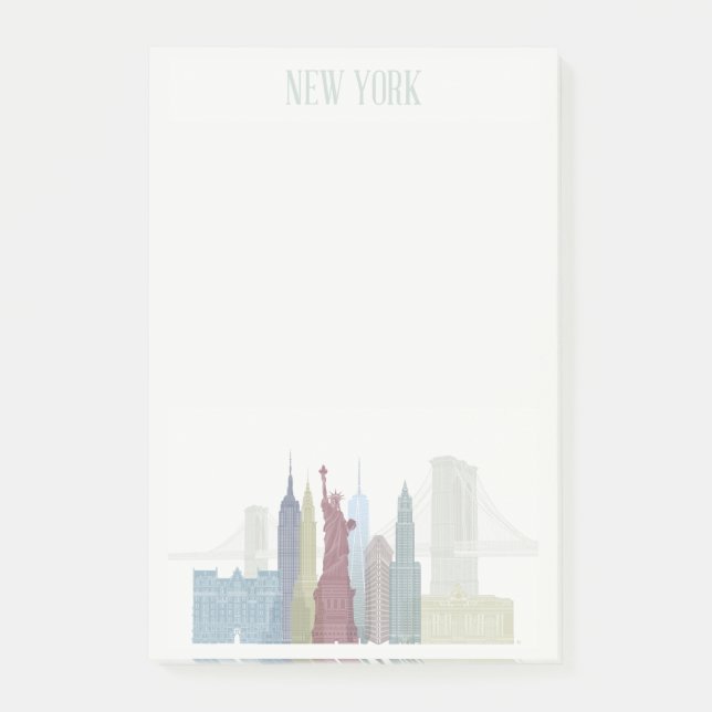 New York Skyline Post-it Notes (Front)
