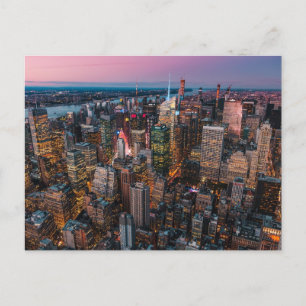 New York Skyline Postcard