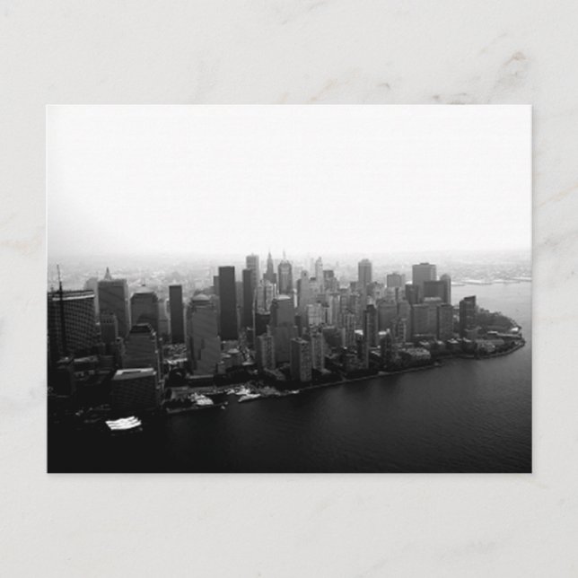New York Skyline Postcard (Front)
