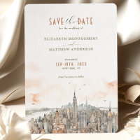 New York Skyline Save-the-Date