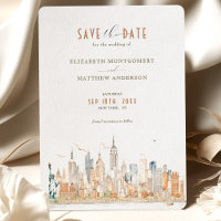 New York Skyline Save-the-Date