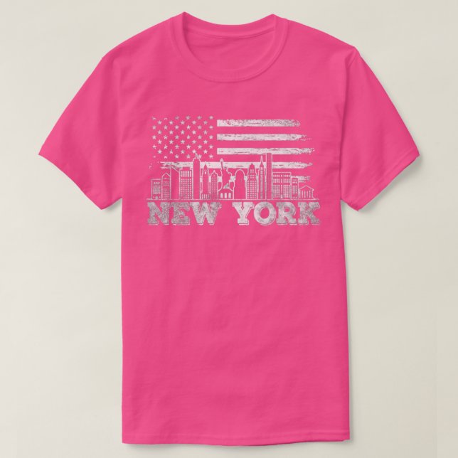 New York Skyline T-Shirt (Design Front)