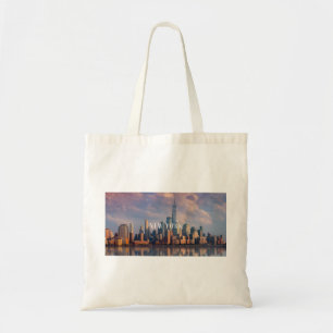New York Skyline Tote Bag