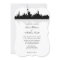 New York Skyline Wedding Invitations