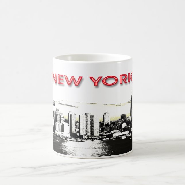 New York Skyline with twin towers mug (Center)