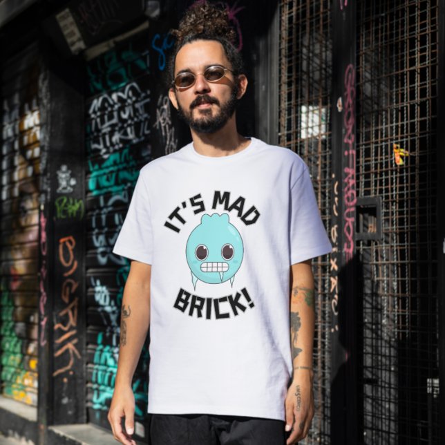 New York Slang | It’s Mad Brick Humour T-Shirt (Creator Uploaded)
