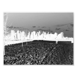 New York Snow Photo Print