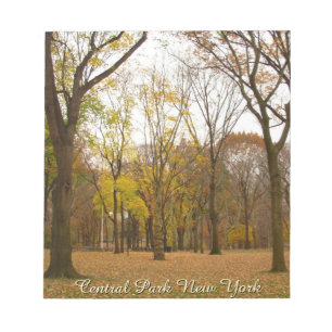 New York Souvenir Notepad Central Park NYC Gift