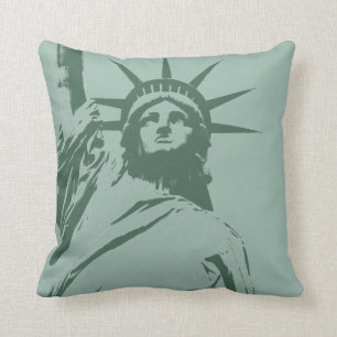 New York Souvenir NY Statue of Liberty Pillow