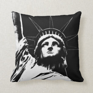 New York Souvenir NY Statue of Liberty Pillow