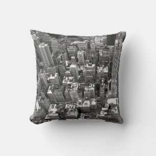 New York Souvenir Pillow NY Cityscape Pillow