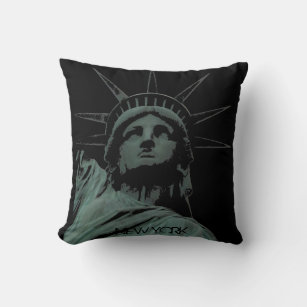 New York Souvenir Pillow NY Statue of Liberty Pill