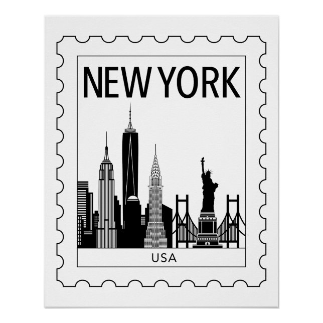 New York souvenir Poster (Front)