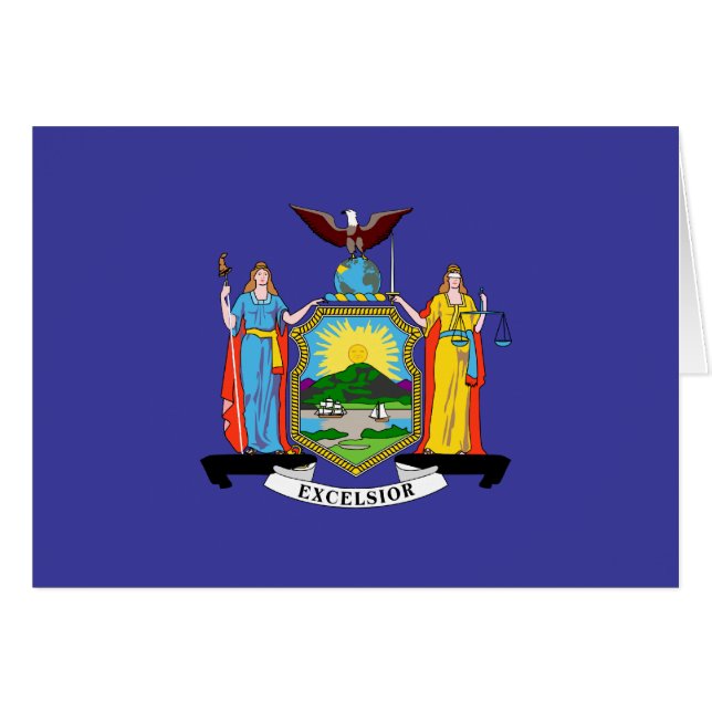 New York State Flag (Front Horizontal)