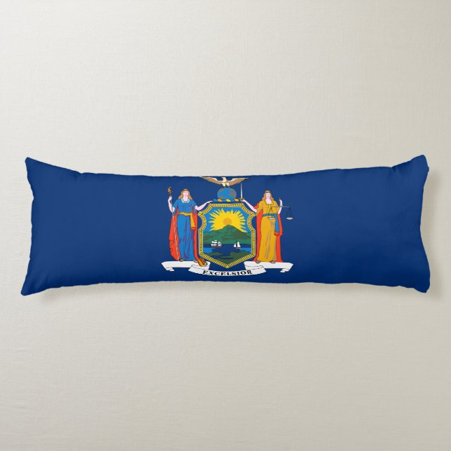 New York State Flag Body Cushion (Front)