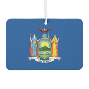 New York State flag Car Air Freshener
