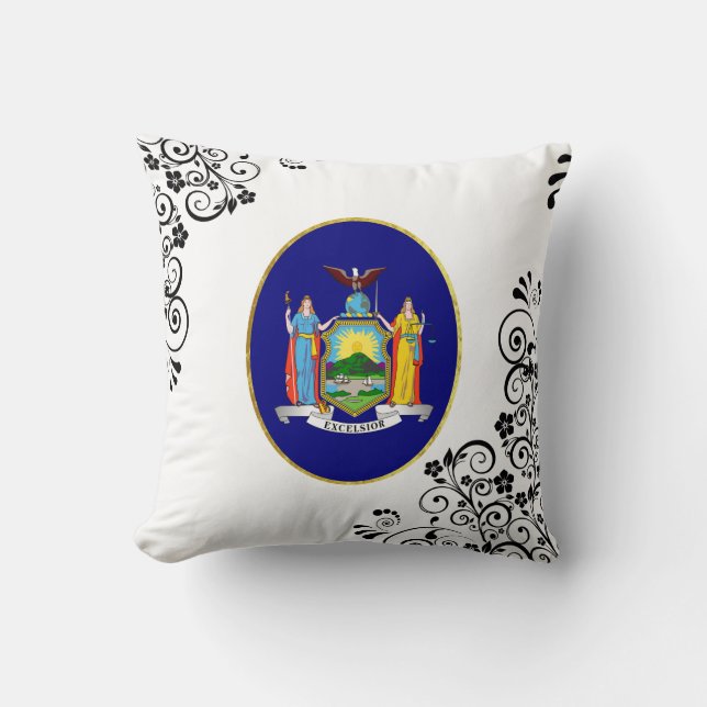 New York State flag Cushion (Front)