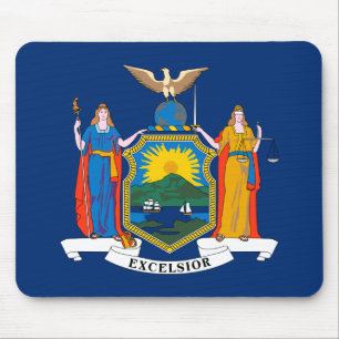 New York State Flag Mouse Mat