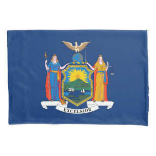 New York State Flag Pillowcase