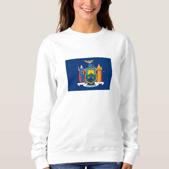 New York State Flag Sweatshirt (Front)