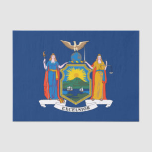 New York State Flag Tissue Paper