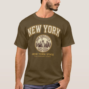 New York State Heritage Vintage Graphic T-Shirt