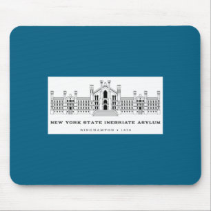 New York State Inebriate Asylum Binghamton 1858 _1 Mouse Mat