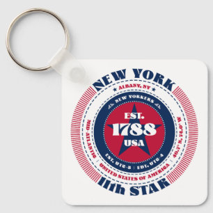New York State Keychain