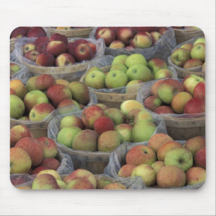 New York State Macintosh apples in baskets Mouse Mat