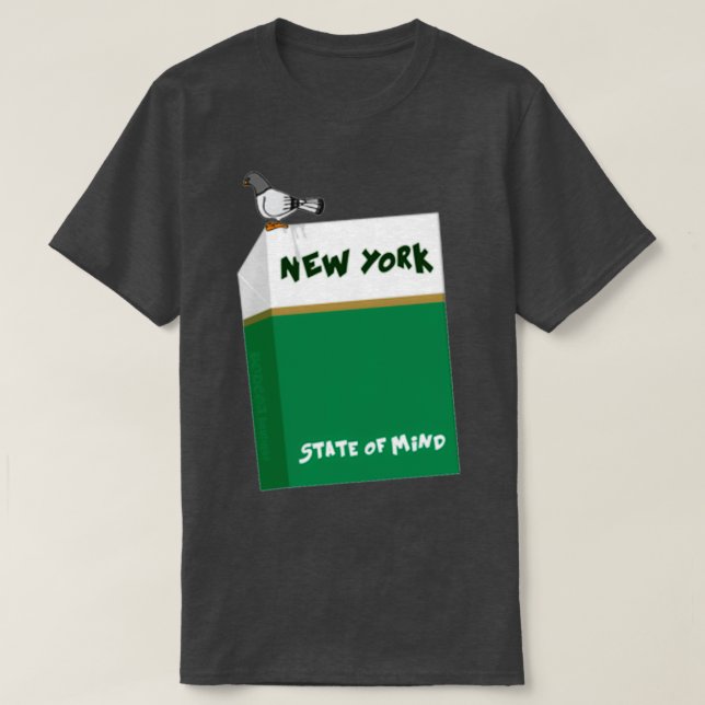 New York State of Mind Cigs T-Shirt (Design Front)