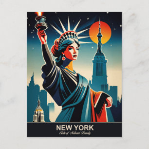 New York: State of Natural Beauty Postcard