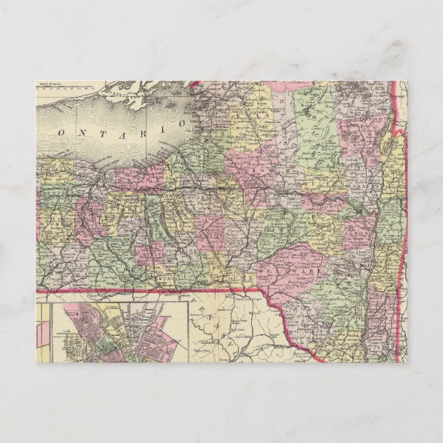 New York State Postcard (Front)