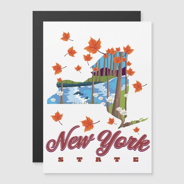 New York State Travel poster (Front/Back)