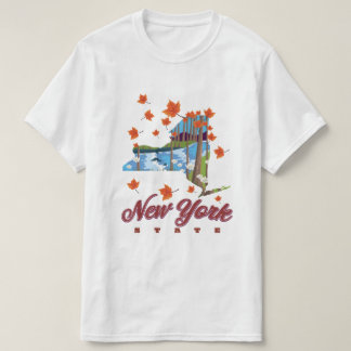 New York State Travel poster T-Shirt