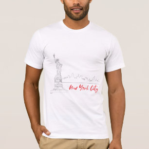 New-York, Statue-of-Liberty Art Cool T-Shirt