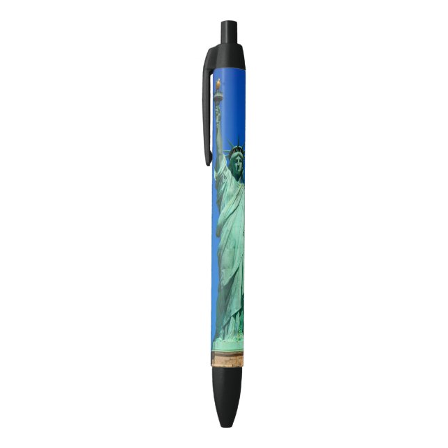 New-York, Statue of Liberty Black Ink Pen (Top (Vertical))
