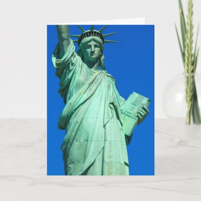 New-York, Statue of Liberty Card (Front)