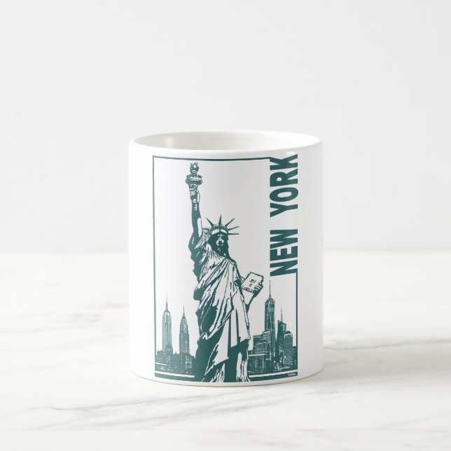 New York-Statue of Liberty Coffee Mug (Center)