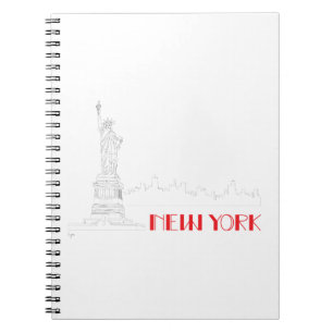 New-York, Statue-of-Liberty Cool Notebook