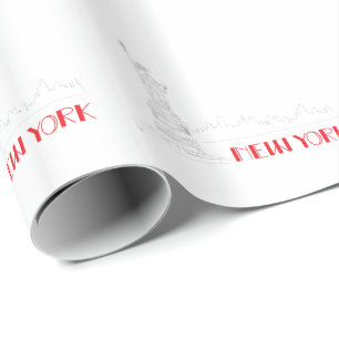 New-York, Statue-of-Liberty Cool Wrapping Paper