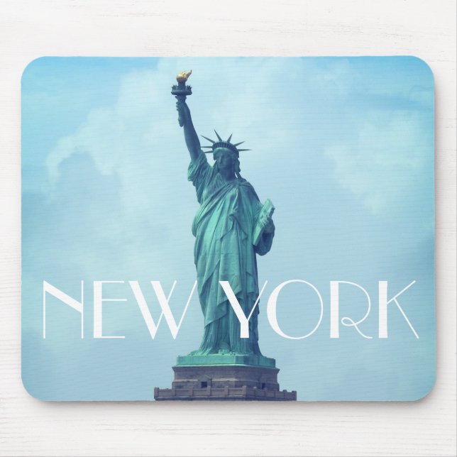 New York Statue of Liberty Mouse Mat (Front)