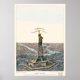 New York Statue of Liberty Poster