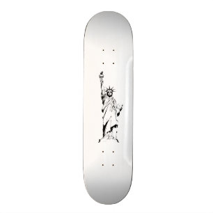 New York Statue of Liberty Skateboard