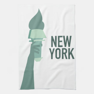 New York Statue of Liberty Tea Towel