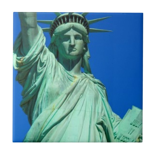 New-York, Statue of Liberty Tile (Front)
