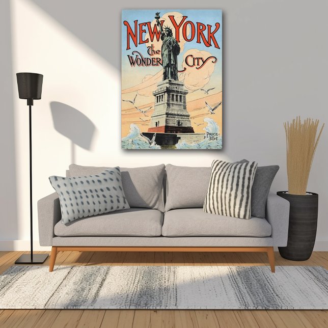 New York Statue of Libery Vintage Poster (Creator Uploaded)