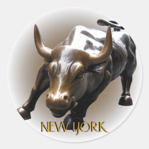 New York Stickers New York Bull Souvenir Stickers