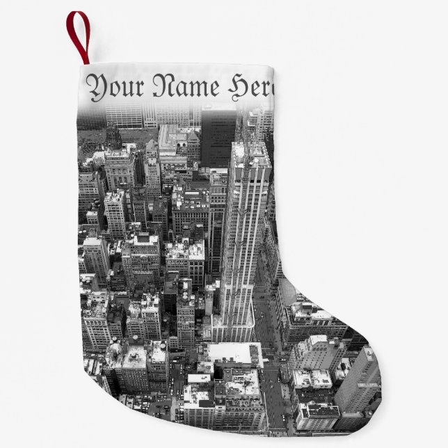 New York Stocking New York Christmas Stocking (Front)