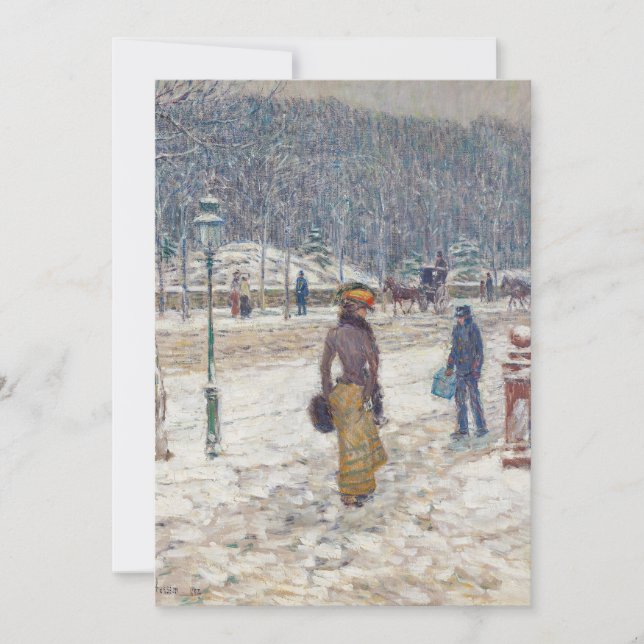 New York Street | Childe Hassam (Front)