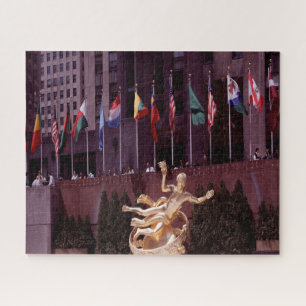 New York Street Scene. Jigsaw Puzzle